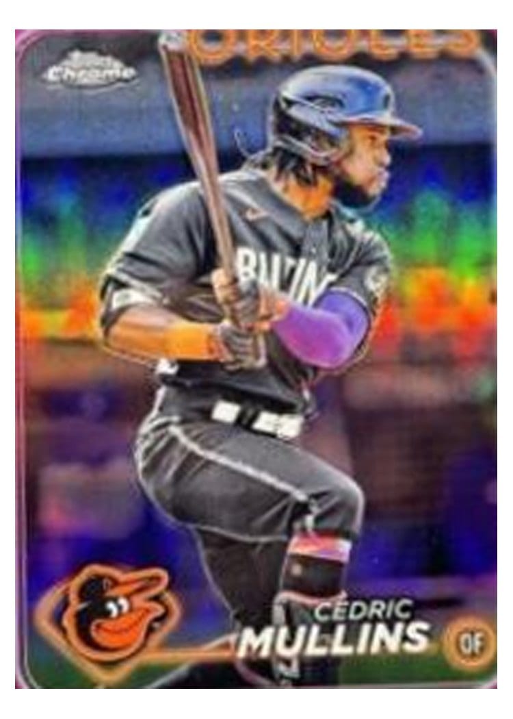2024 Topps Chrome Base Set Cedric Mullins #82 card