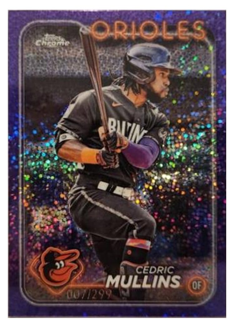 2024 Topps Chrome Base Set Cedric Mullins #82 card
