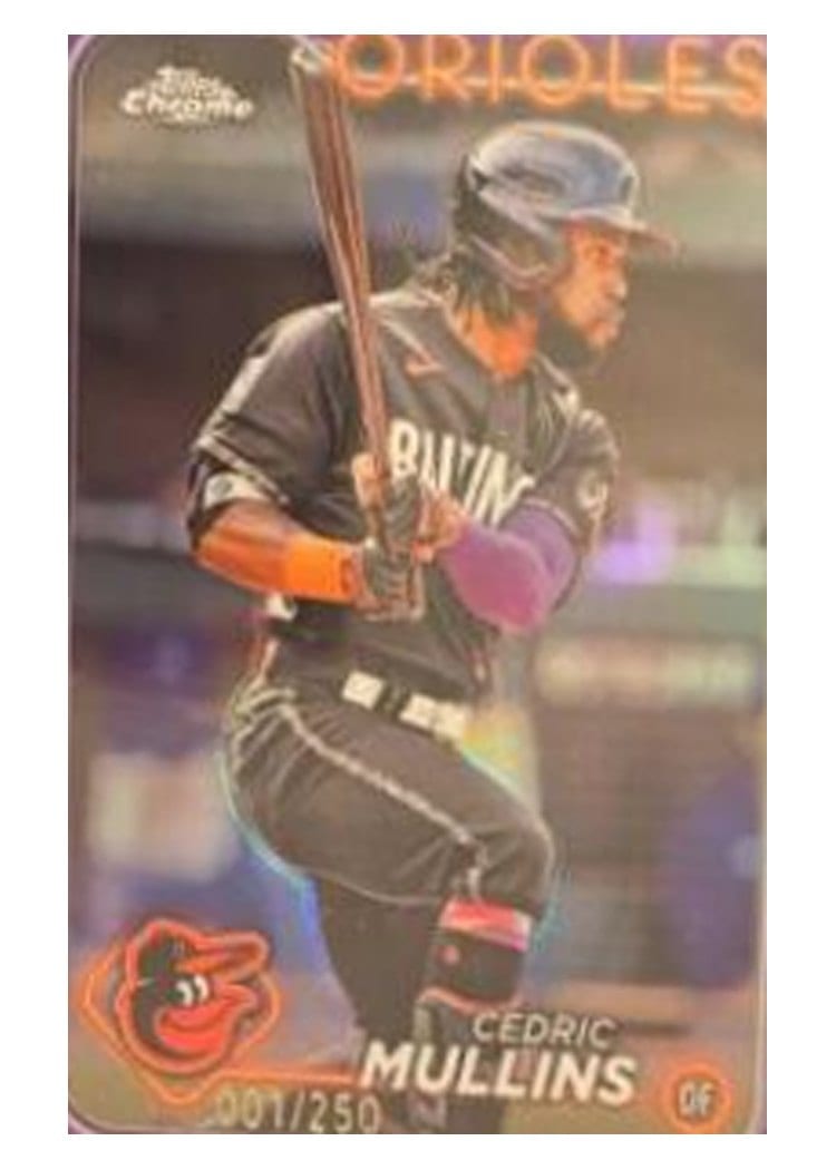 2024 Topps Chrome Base Set Cedric Mullins #82 card
