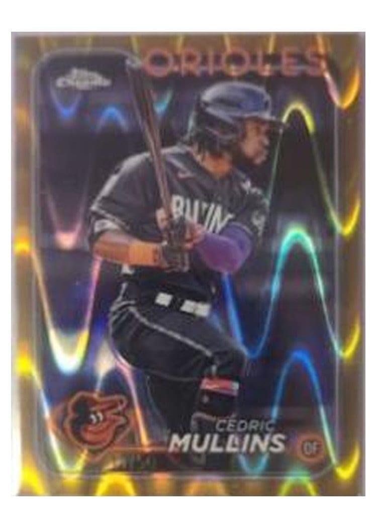 2024 Topps Chrome Base Set Cedric Mullins #82 card