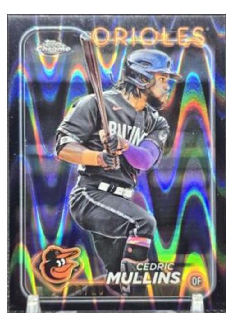 2024 Topps Chrome Base Set Cedric Mullins #82 card