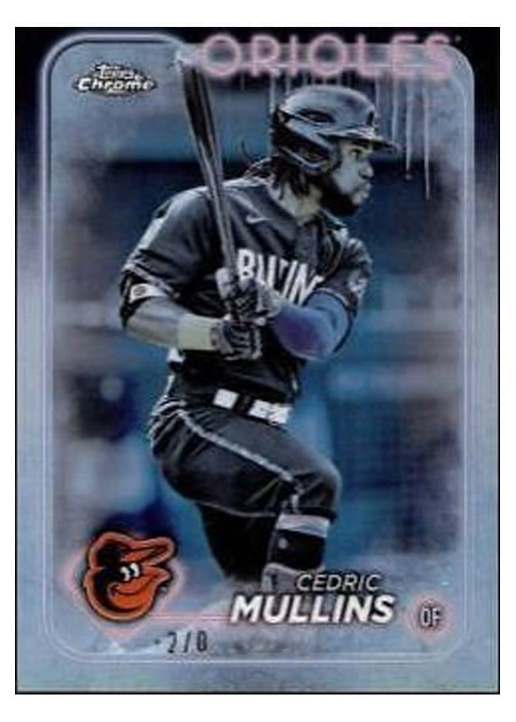 2024 Topps Chrome Base Set Cedric Mullins #82 card