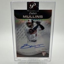 2024 Topps Pristine Production Autograph Cedric Mullins #PPA-CMU card