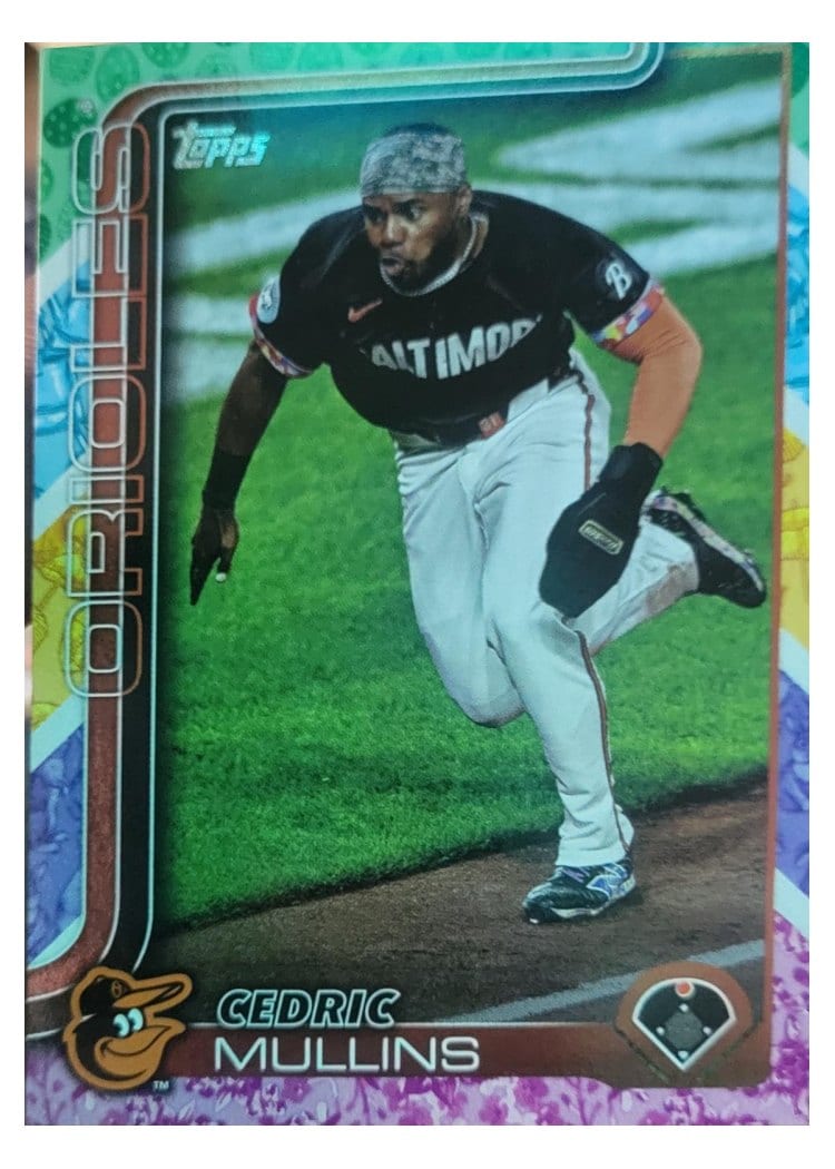 2025 Topps Base Set Cedric Mullins Easter Egg #69 card