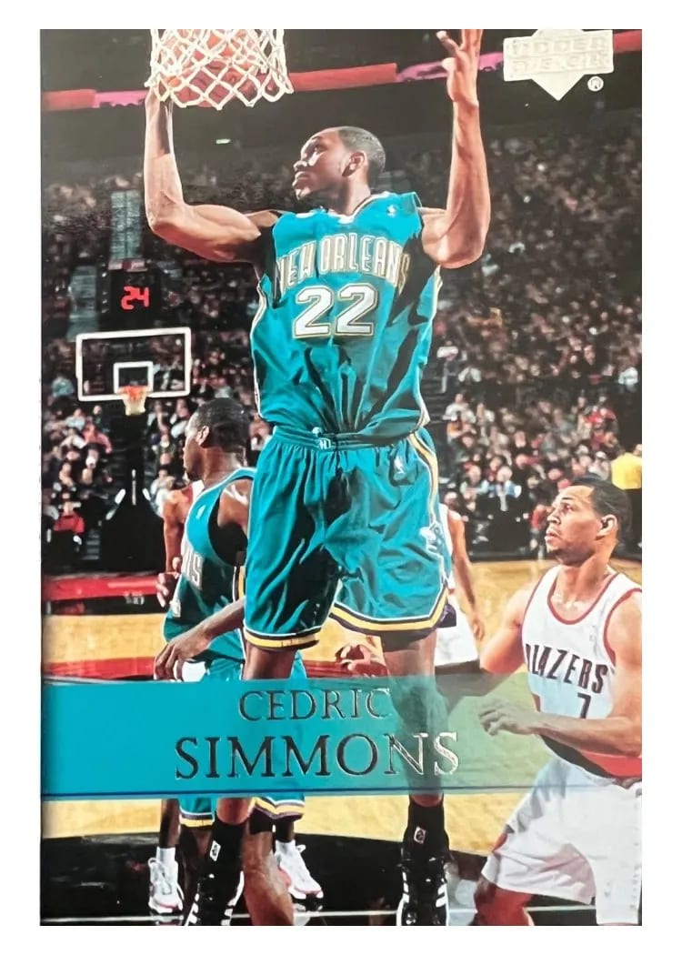 2007 Upper Deck Cedric Simmons #23 card