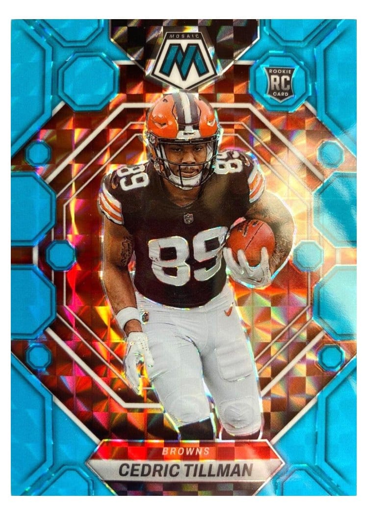 2023 Panini Mosaic Base Set Cedric Tillman #296 card
