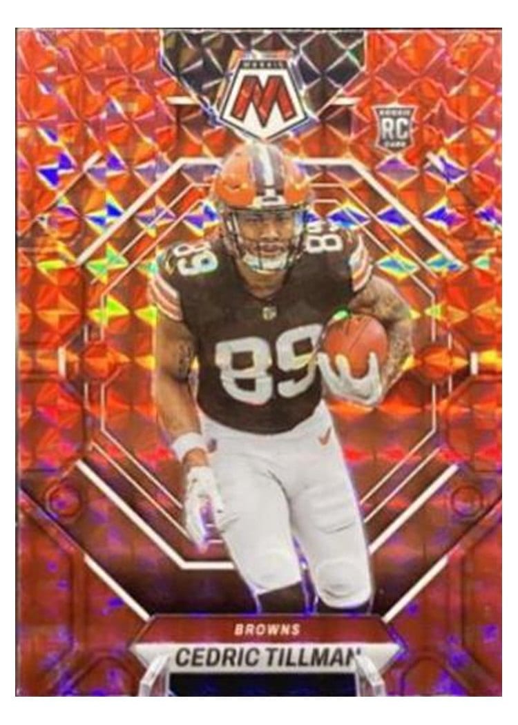 2023 Panini Mosaic Base Set Cedric Tillman #296 card