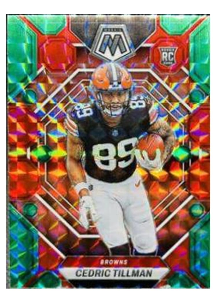 2023 Panini Mosaic Base Set Cedric Tillman #296 card