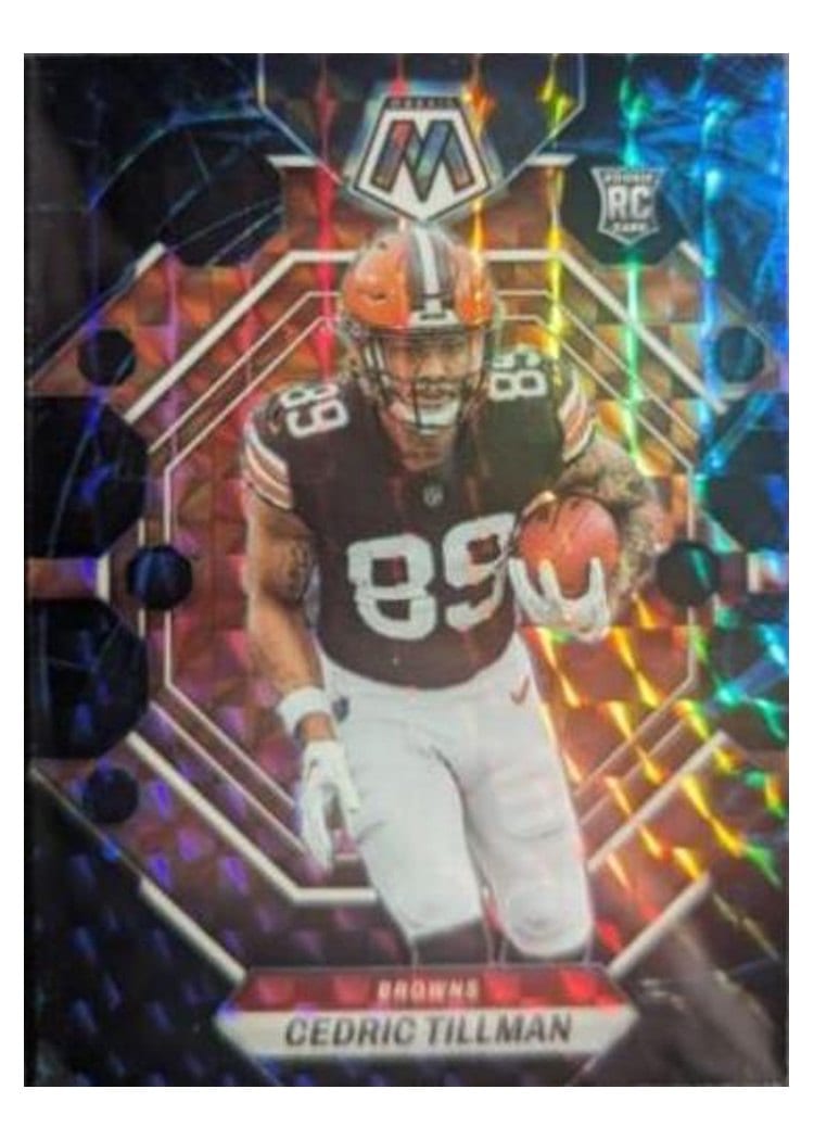 2023 Panini Mosaic Base Set Cedric Tillman #296 card