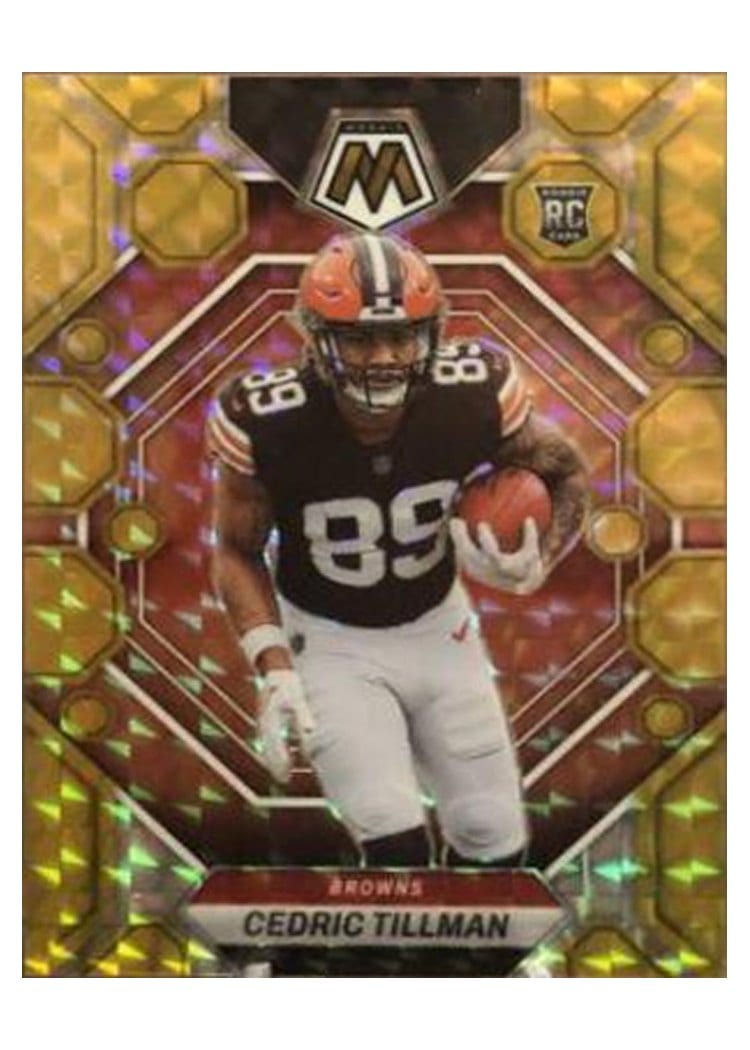 2023 Panini Mosaic Base Set Cedric Tillman #296 card