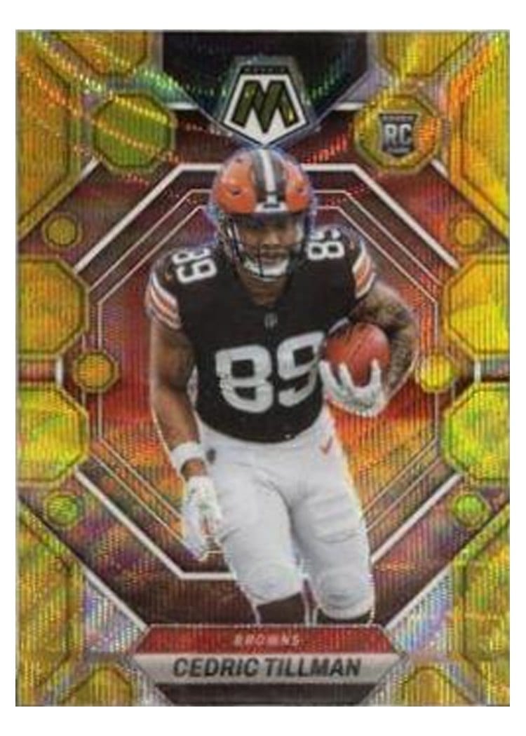 2023 Panini Mosaic Base Set Cedric Tillman #296 card