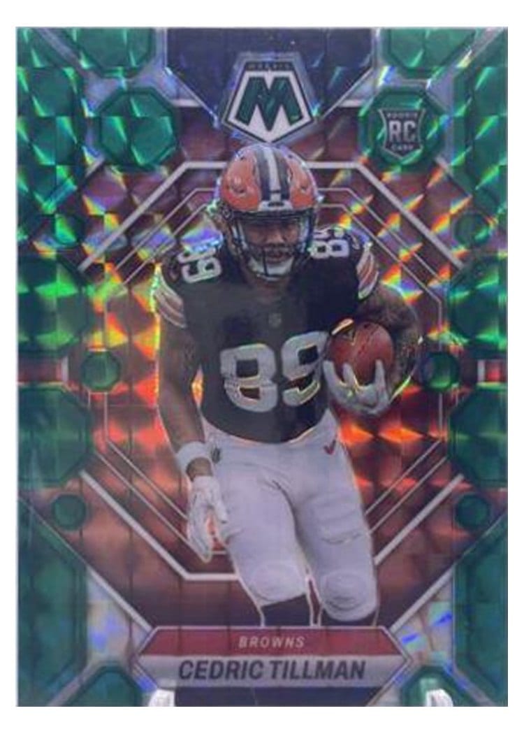 2023 Panini Mosaic Base Set Cedric Tillman #296 card