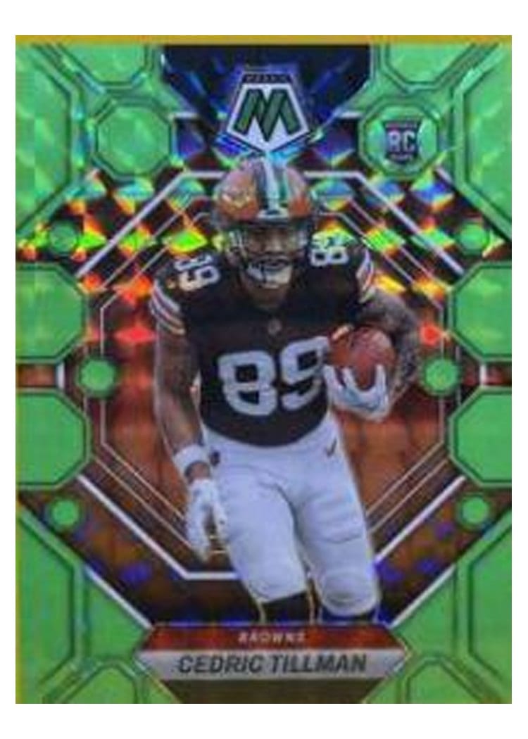 2023 Panini Mosaic Base Set Cedric Tillman #296 card
