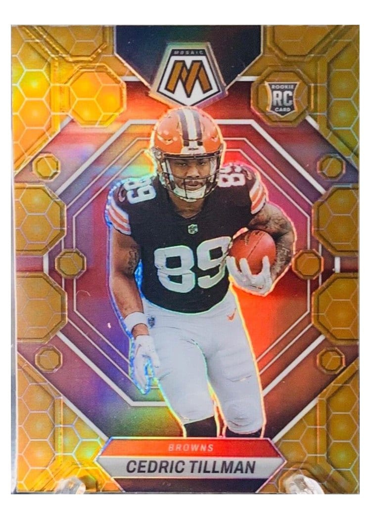 2023 Panini Mosaic Base Set Cedric Tillman #296 card