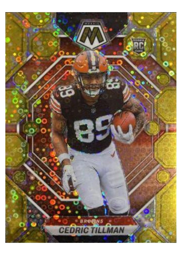 2023 Panini Mosaic Base Set Cedric Tillman #296 card