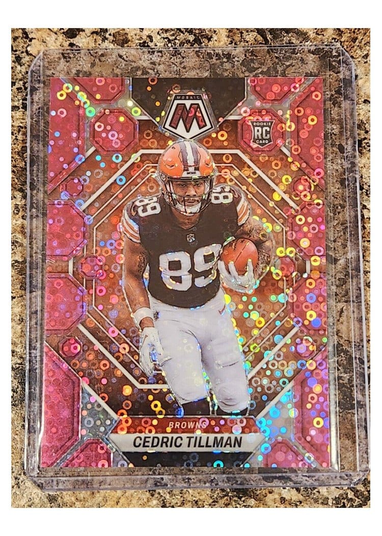 2023 Panini Mosaic Base Set Cedric Tillman #296 card