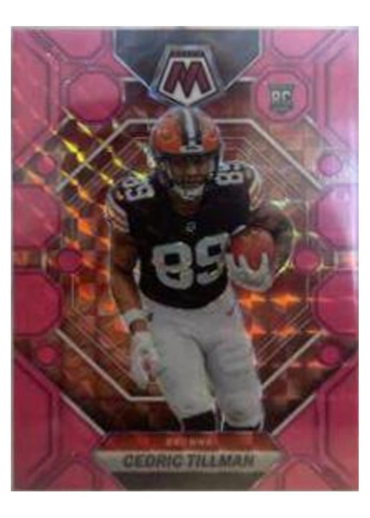 2023 Panini Mosaic Base Set Cedric Tillman #296 card