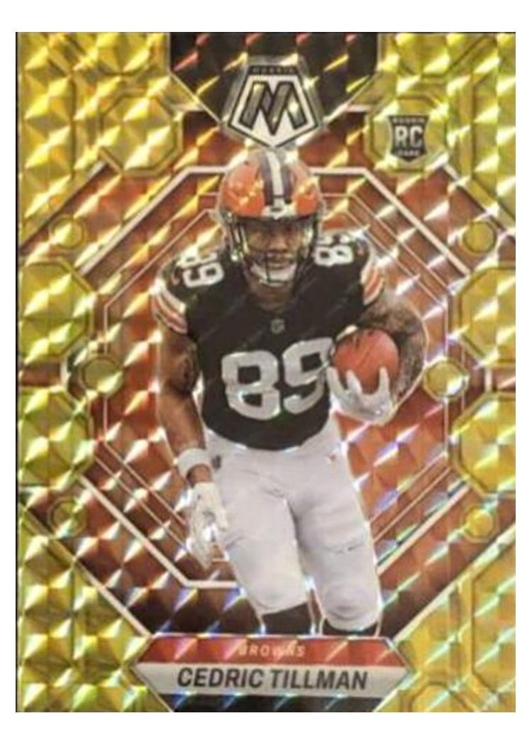 2023 Panini Mosaic Base Set Cedric Tillman #296 card