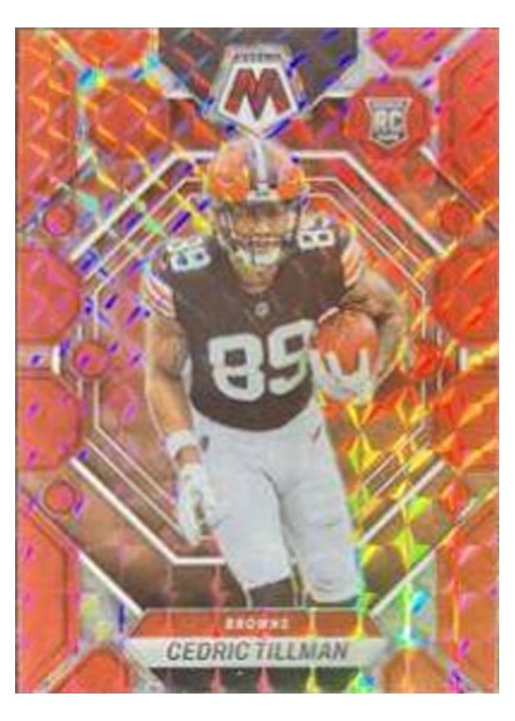 2023 Panini Mosaic Base Set Cedric Tillman #296 card