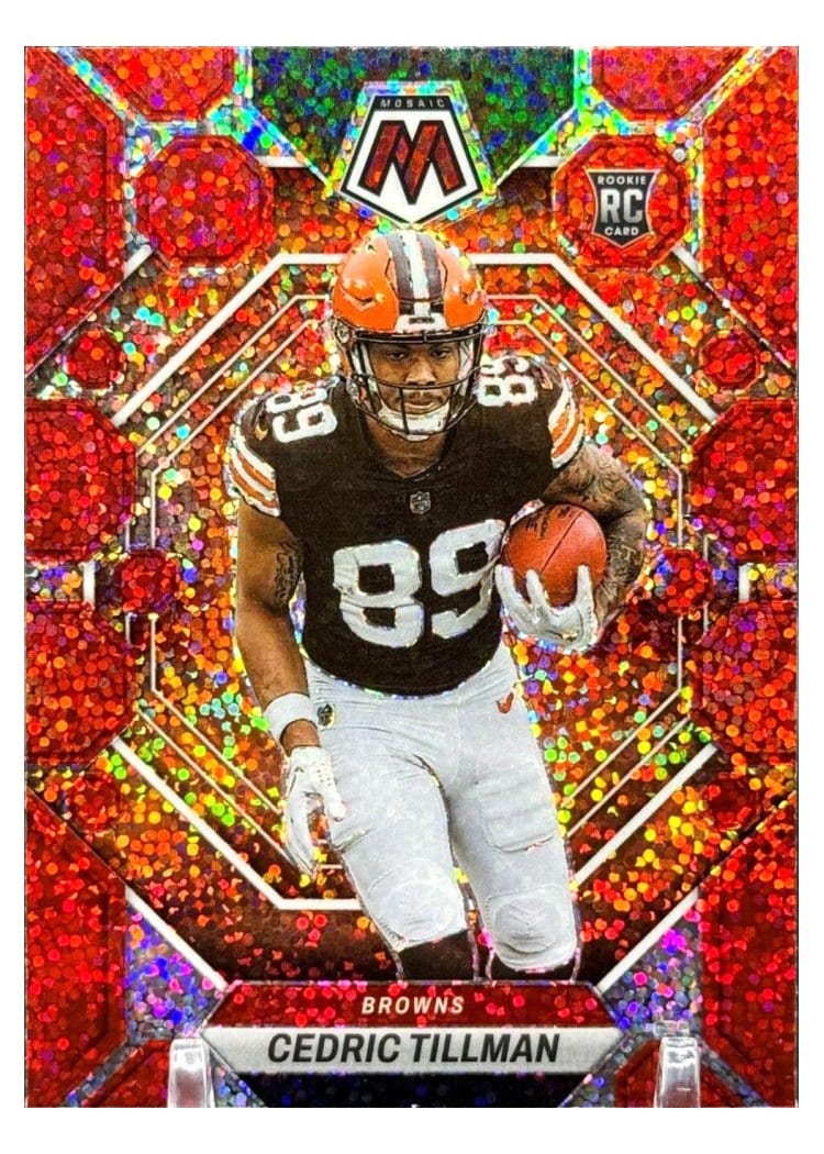 2023 Panini Mosaic Base Set Cedric Tillman #296 card