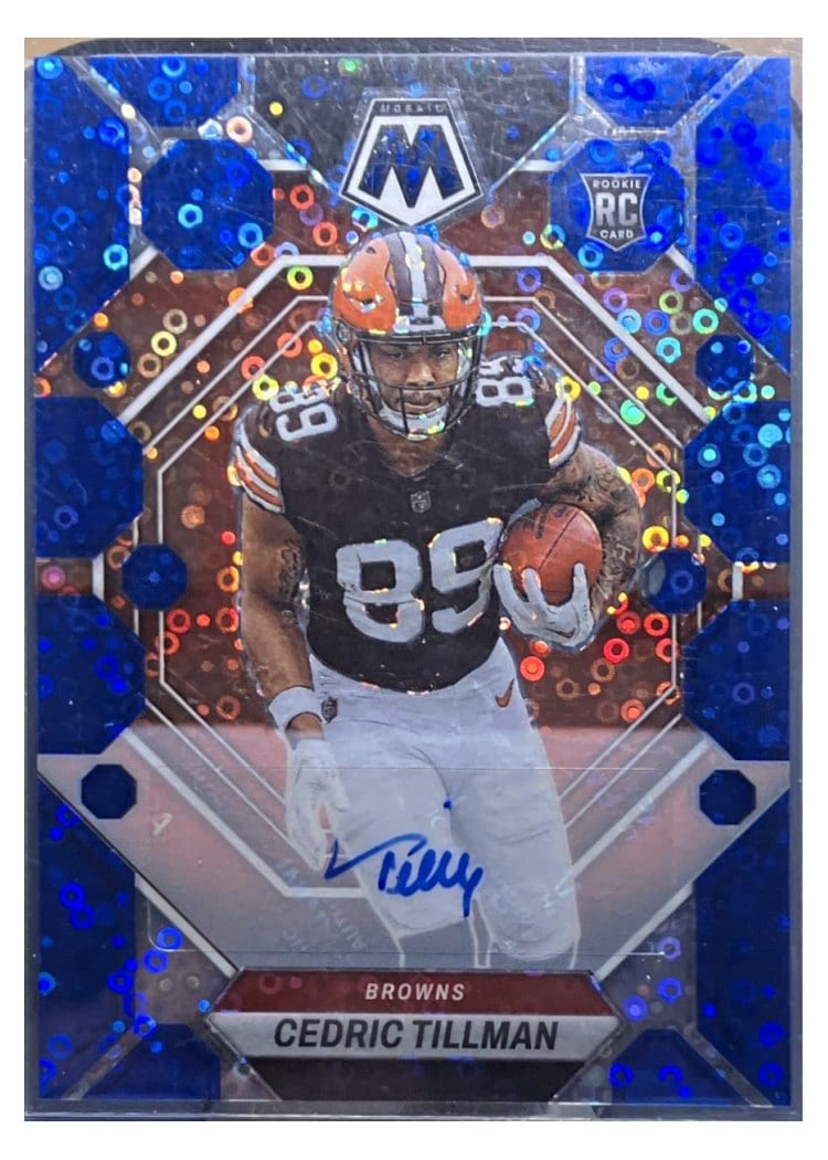 2023 Panini Mosaic Base Set Cedric Tillman #296 card