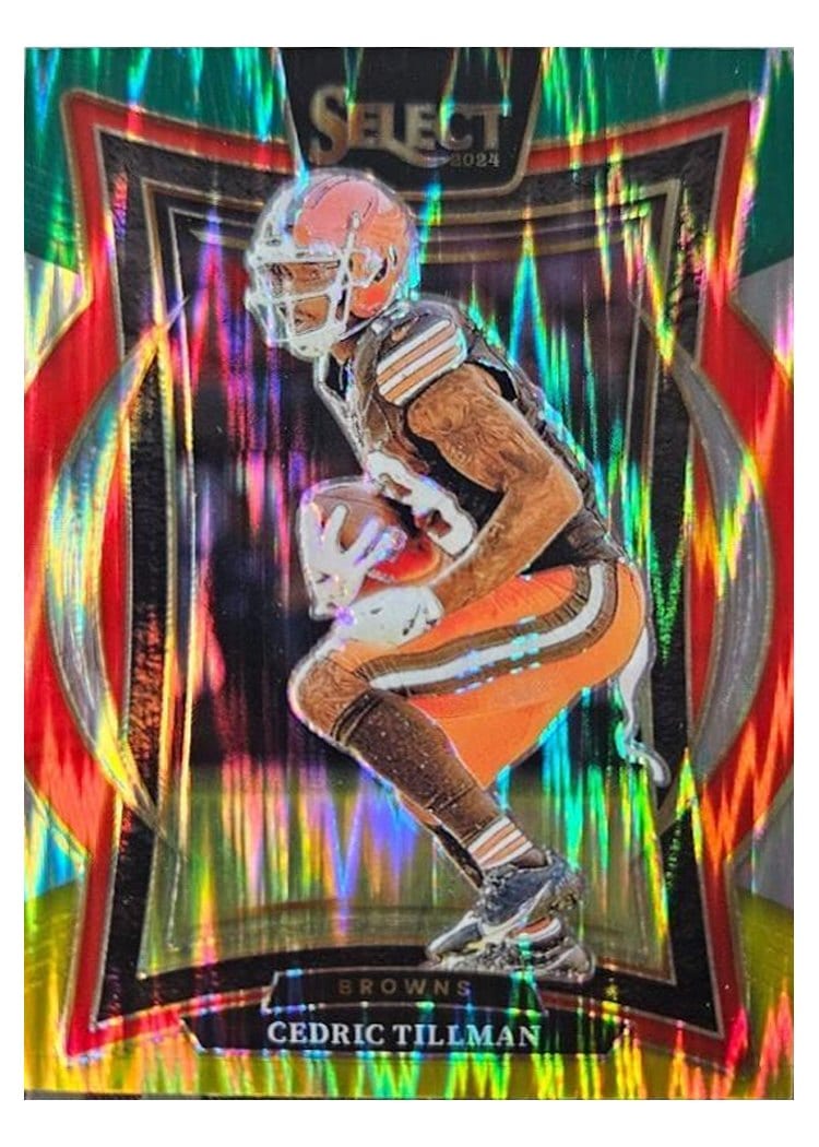 2024 Panini Select Base Set Cedric Tillman #17 card