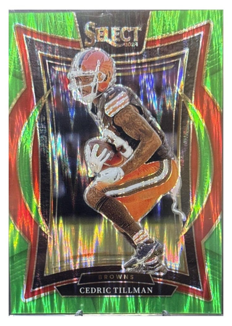 2024 Panini Select Base Set Cedric Tillman #17 card