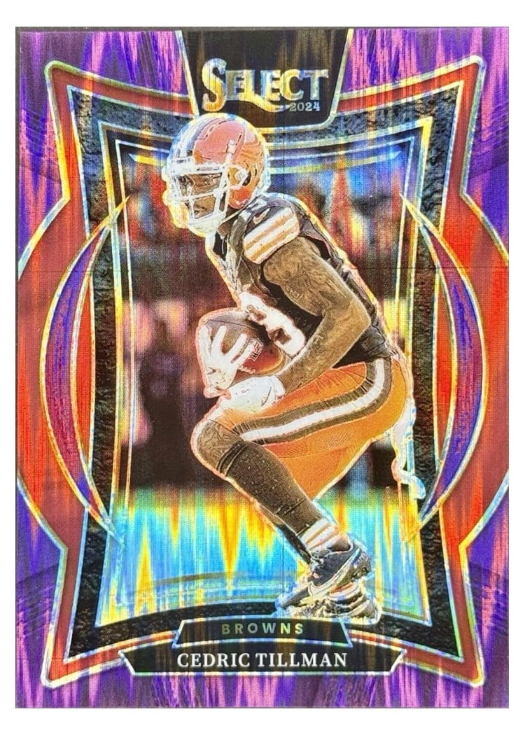 2024 Panini Select Base Set Cedric Tillman #17 card