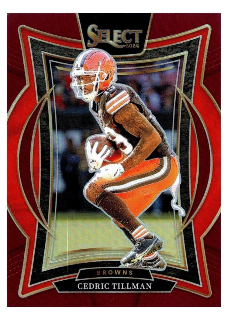 2024 Panini Select Base Set Cedric Tillman #17 card