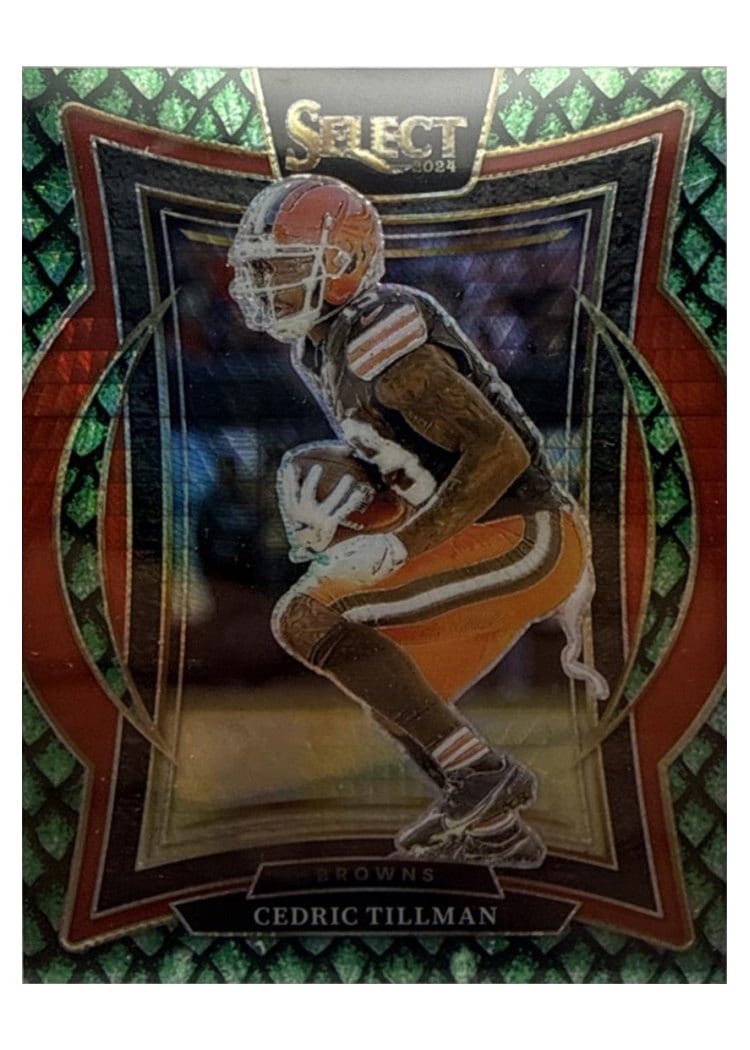 2024 Panini Select Base Set Cedric Tillman #17 card