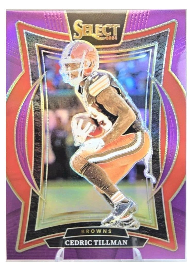 2024 Panini Select Base Set Cedric Tillman #17 card