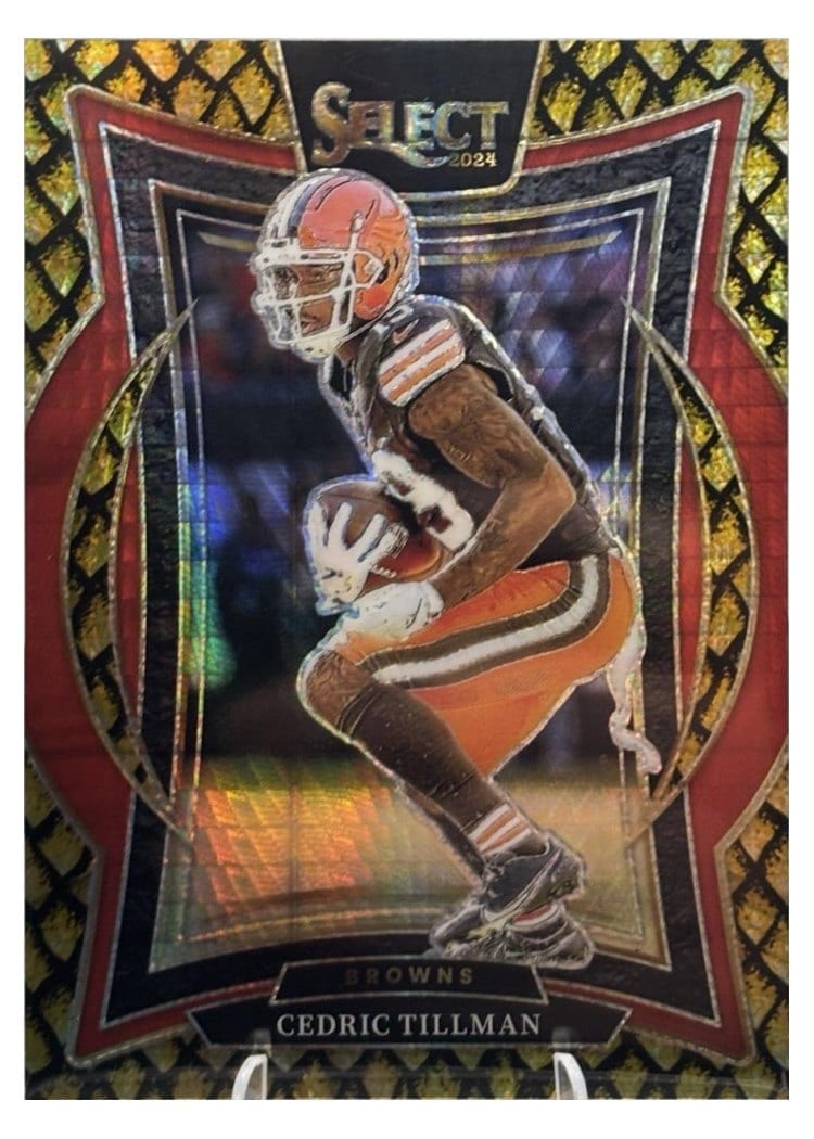 2024 Panini Select Base Set Cedric Tillman #17 card