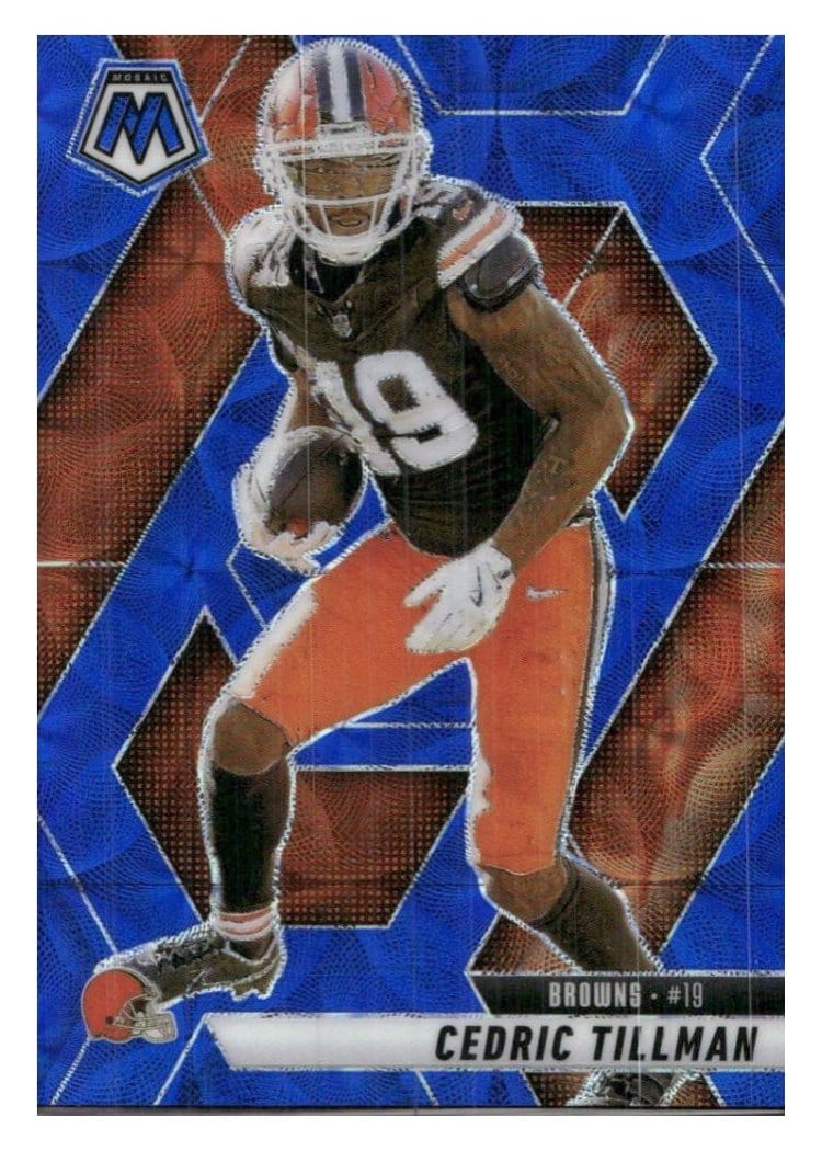 2025 Panini Mosaic Base Set Cedric Tillman #197 card