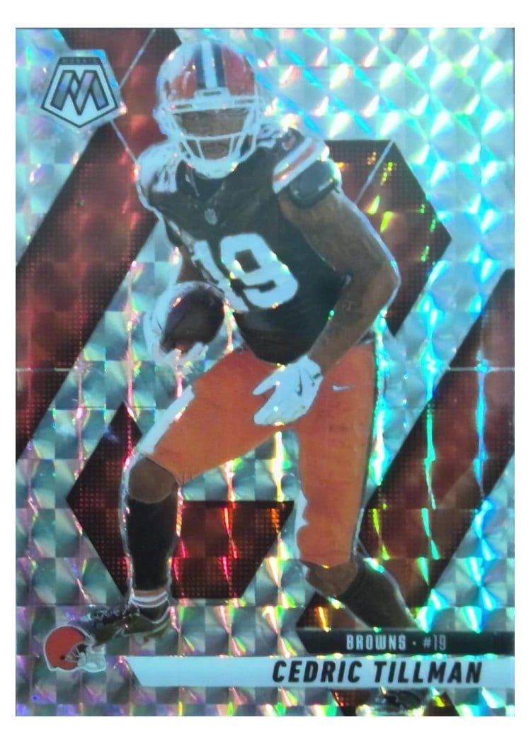 2025 Panini Mosaic Base Set Cedric Tillman #197 card