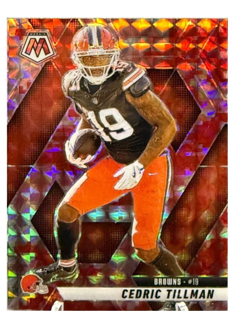 2025 Panini Mosaic Base Set Cedric Tillman #197 card