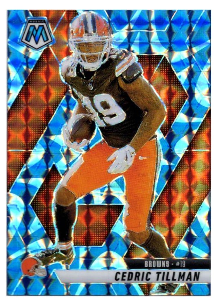 2025 Panini Mosaic Base Set Cedric Tillman #197 card