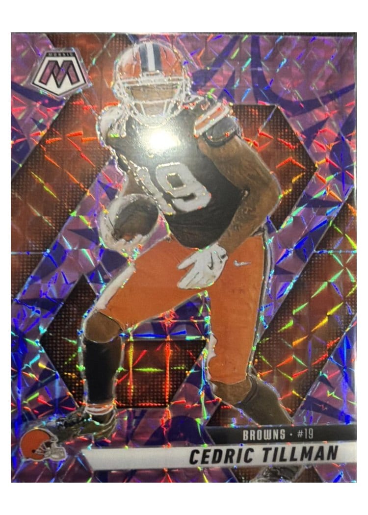 2025 Panini Mosaic Base Set Cedric Tillman #197 card