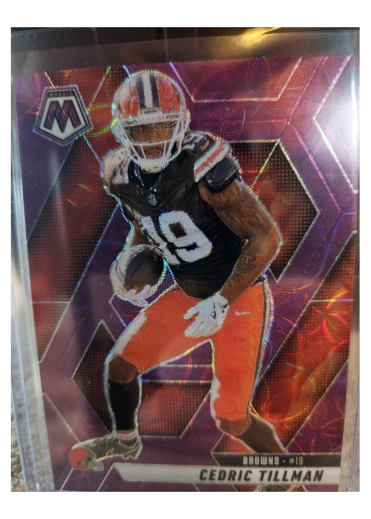 2025 Panini Mosaic Base Set Cedric Tillman #197 card