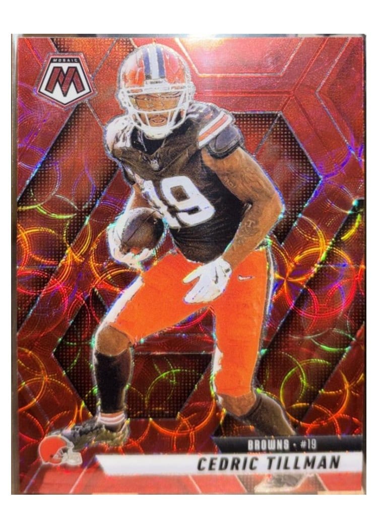 2025 Panini Mosaic Base Set Cedric Tillman #197 card