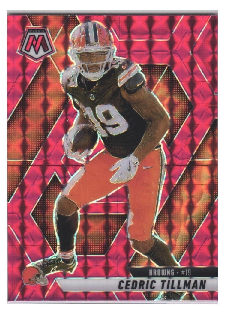 2025 Panini Mosaic Base Set Cedric Tillman #197 card