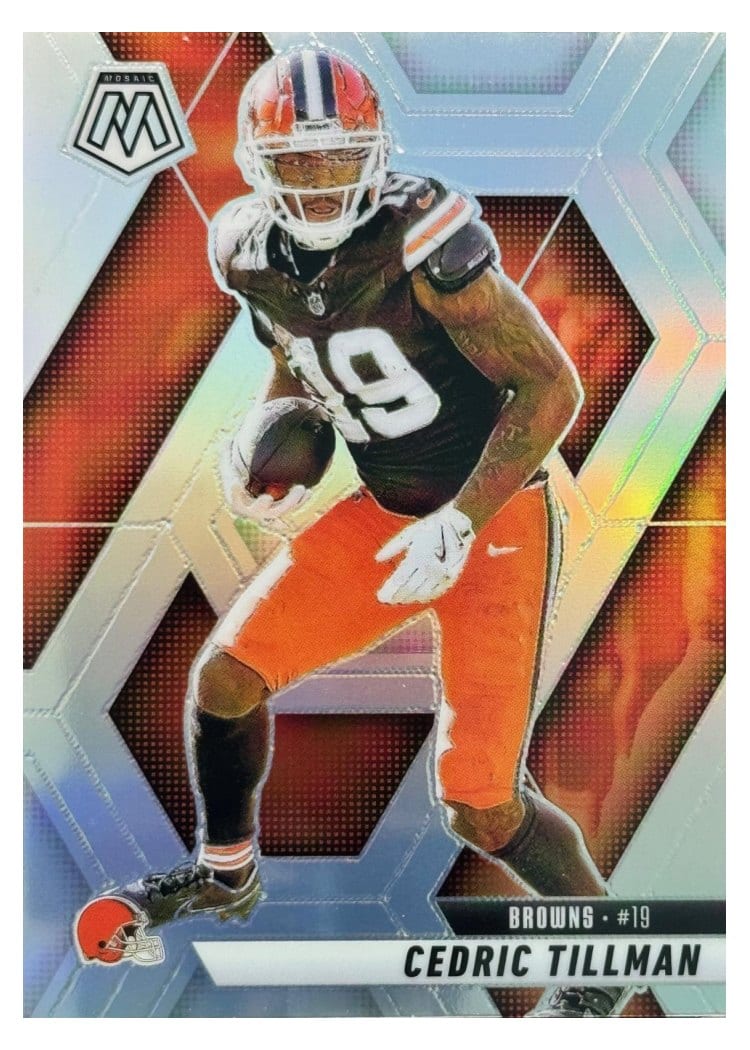 2025 Panini Mosaic Base Set Cedric Tillman #197 card