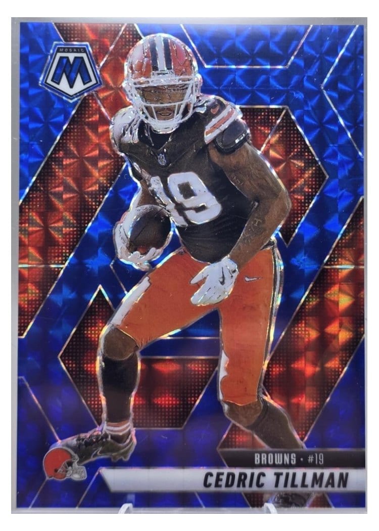 2025 Panini Mosaic Base Set Cedric Tillman #197 card