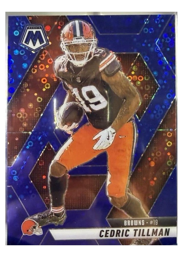 2025 Panini Mosaic Base Set Cedric Tillman #197 card