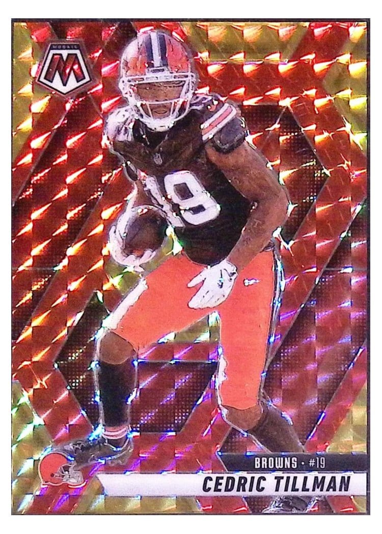 2025 Panini Mosaic Base Set Cedric Tillman #197 card