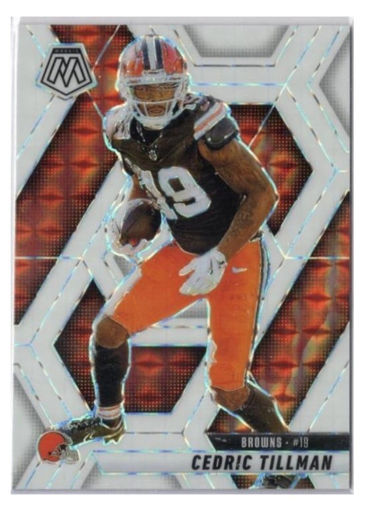 2025 Panini Mosaic Base Set Cedric Tillman #197 card