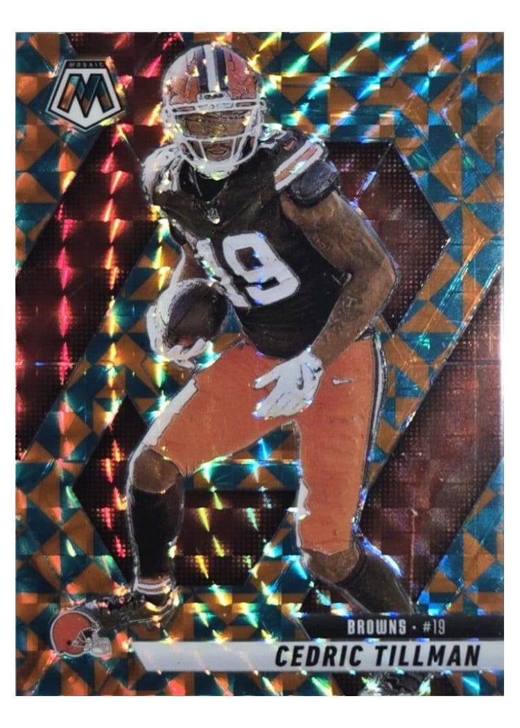 2025 Panini Mosaic Base Set Cedric Tillman #197 card