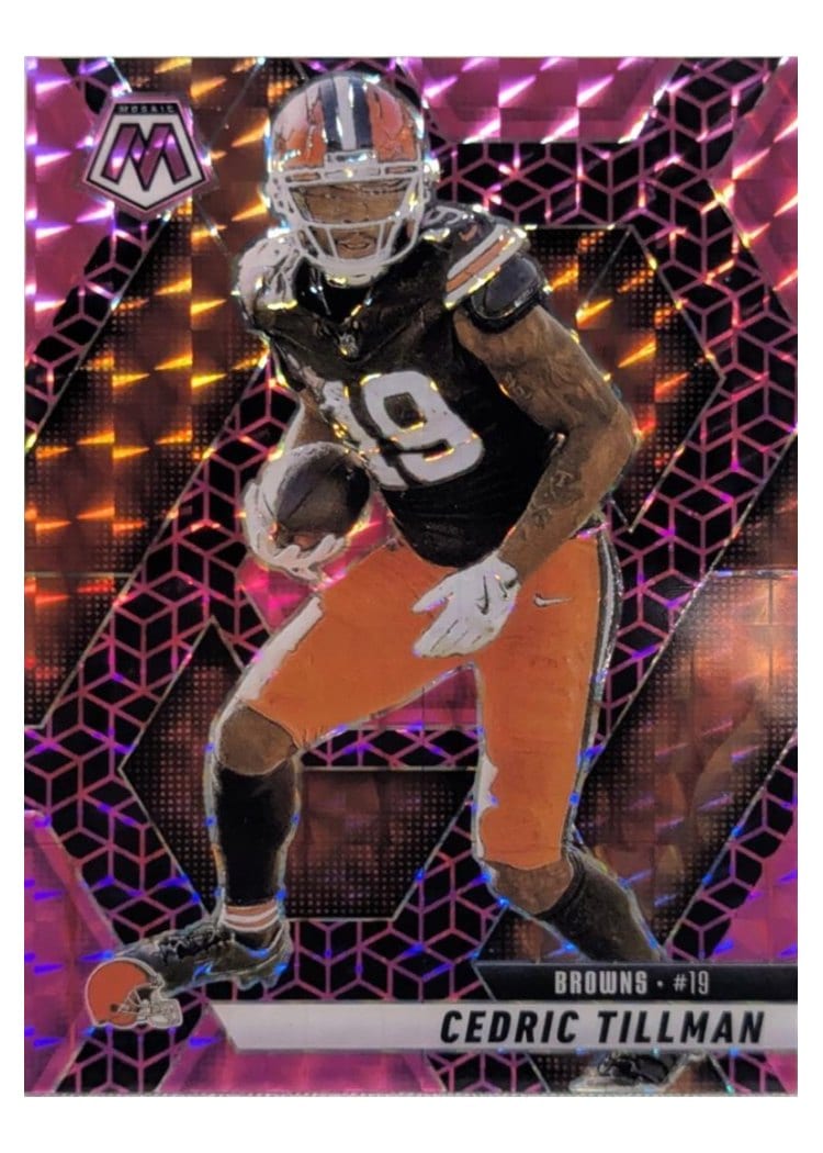 2025 Panini Mosaic Base Set Cedric Tillman #197 card