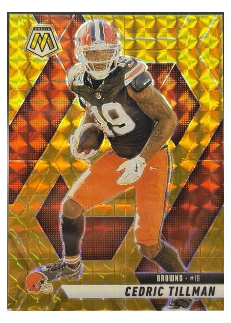 2025 Panini Mosaic Base Set Cedric Tillman #197 card