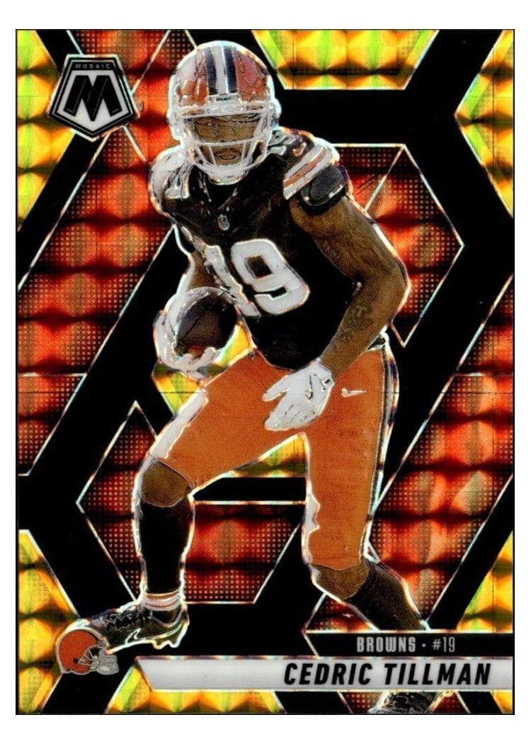 2025 Panini Mosaic Base Set Cedric Tillman #197 card