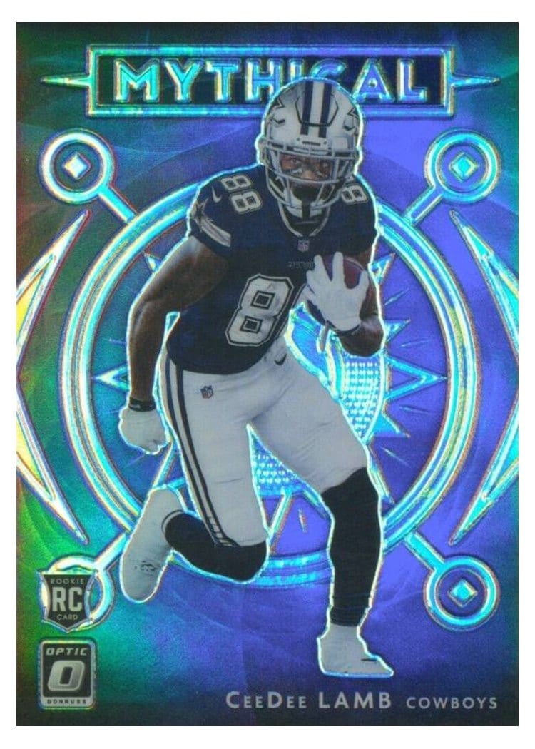 2020 Donruss Optic Mythical CeeDee Lamb #17 card